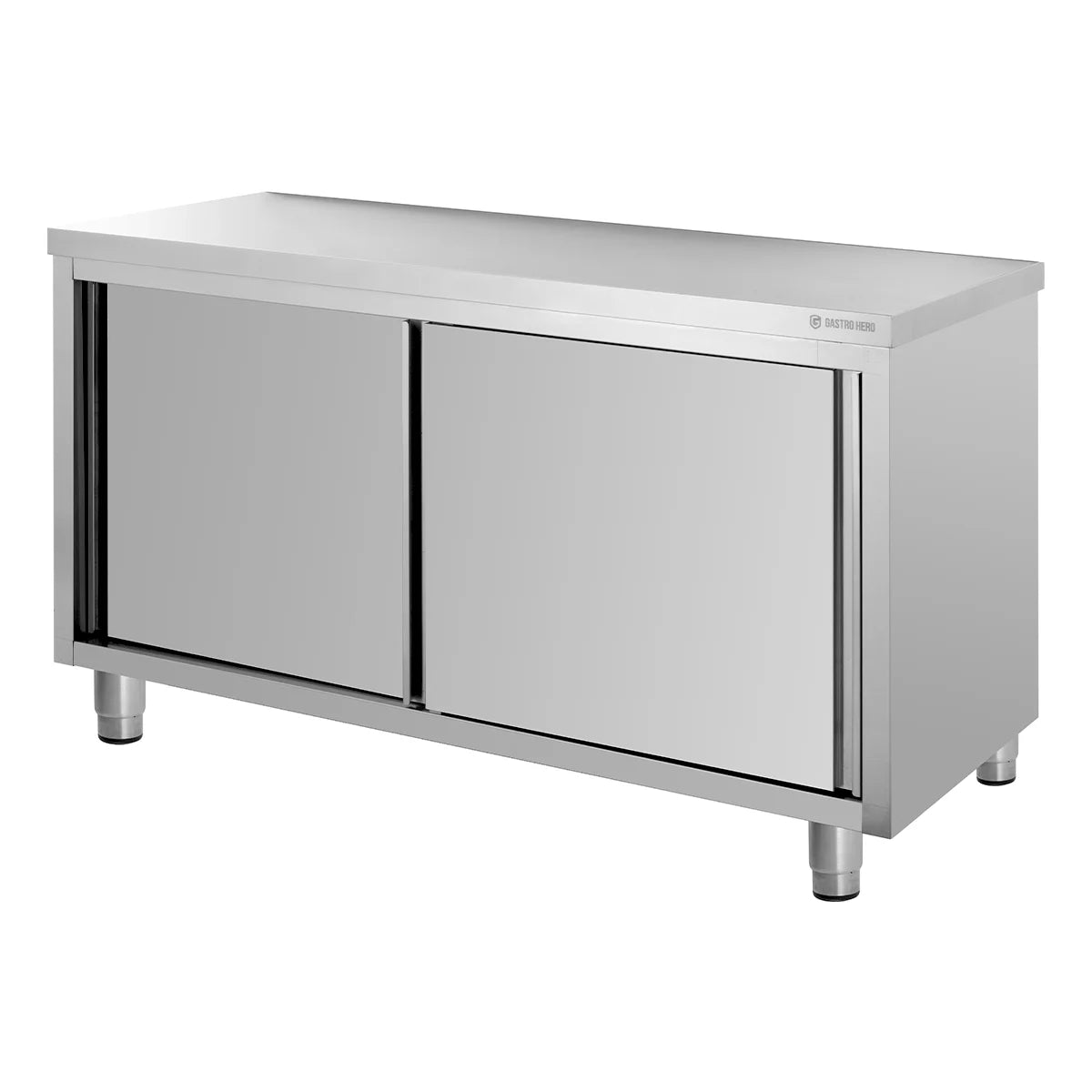 Armoire de travail en inox ECO 12x6 sans dosseret