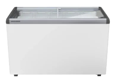 Congélateur coffre Liebherr EFE 3852-41 avec couvercle coulissant en verre
