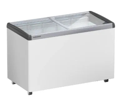 Congélateur coffre Liebherr EFE 3852-41 avec couvercle coulissant en verre