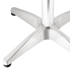 Bolero table bistrot 700x700 mm frêne, 1 pied