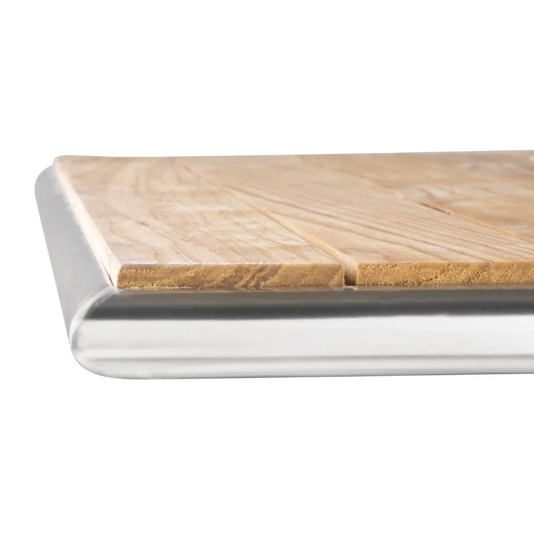 Bolero table bistrot 700x700 mm frêne, 1 pied