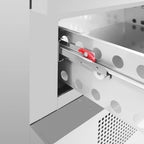 Polar Série U Table réfrigérée et de congélation sous-comptoir avec 2 tiroirs 4x GN1/1