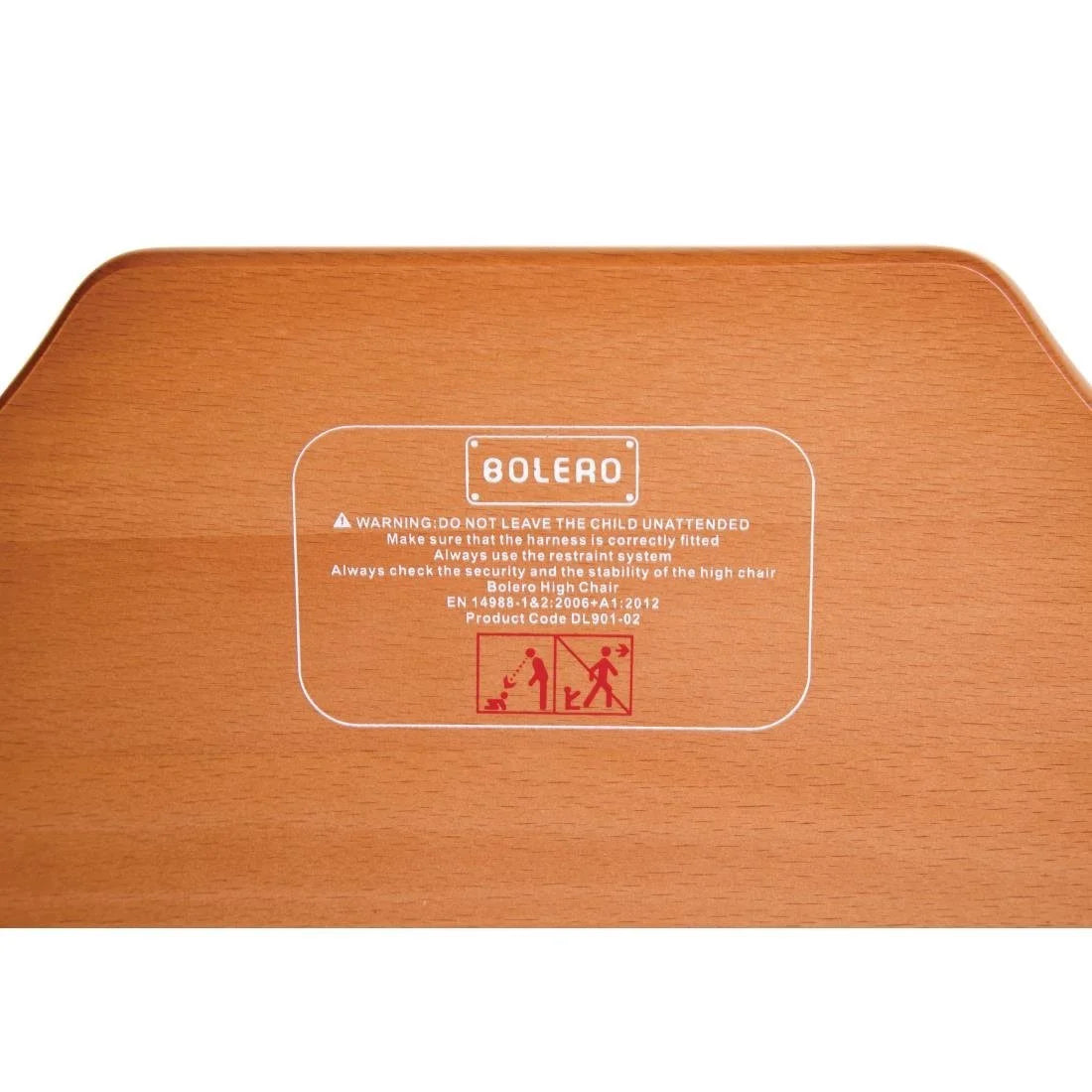 Bolero Chaise haute enfant brun foncé