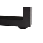 Table rectangulaire en acier et bois d’acacia Bolero de style industriel