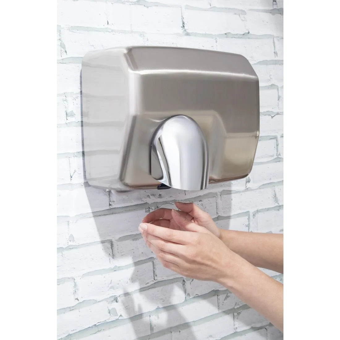 Sèche-mains automatique Jantex 2500W - Inox