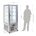 Vitrine à gâteaux Polar 400
