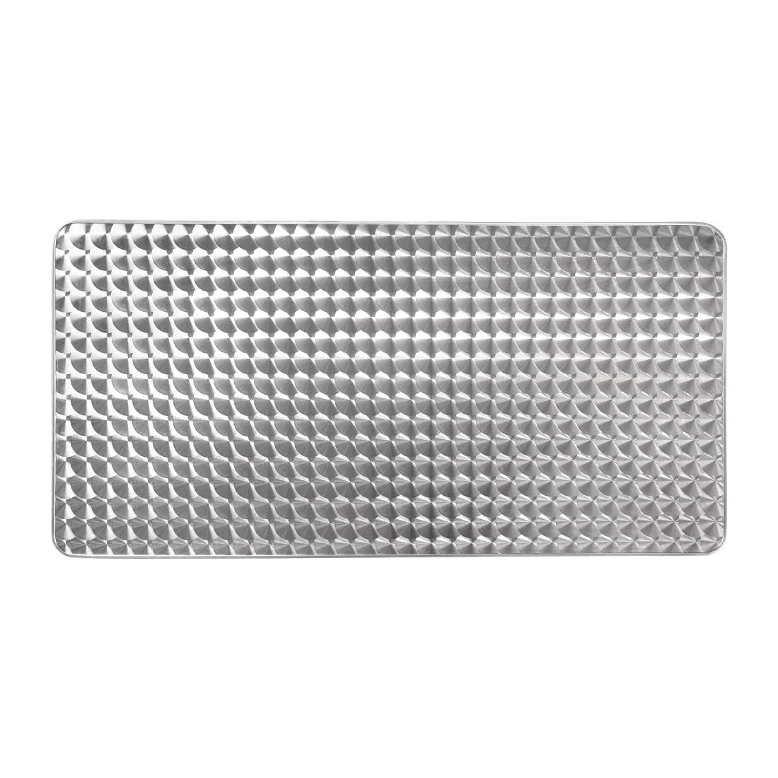 Table rectangulaire en acier inoxydable Bolero 1200 x 600 mm