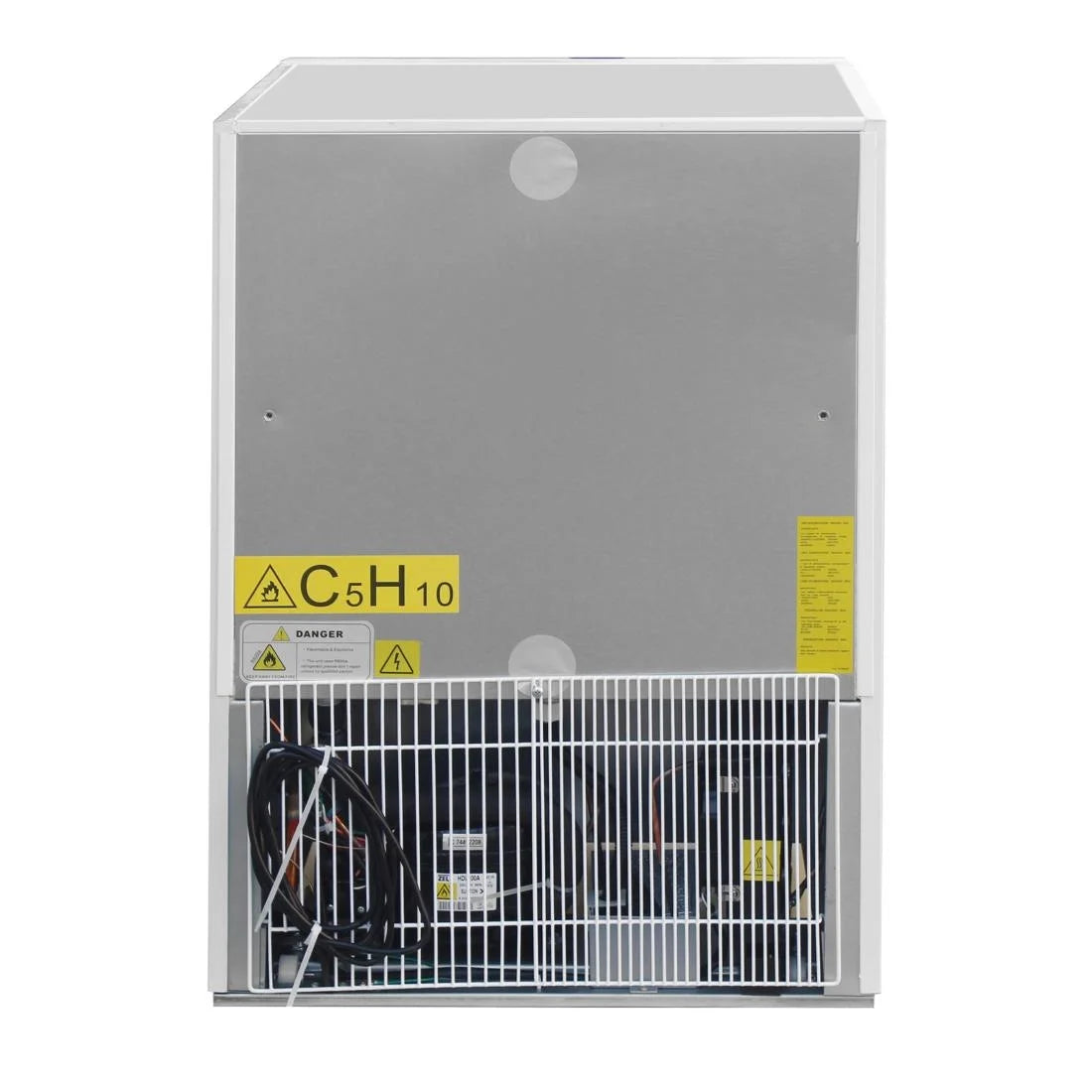 Réfrigérateur en inox Polar 150L