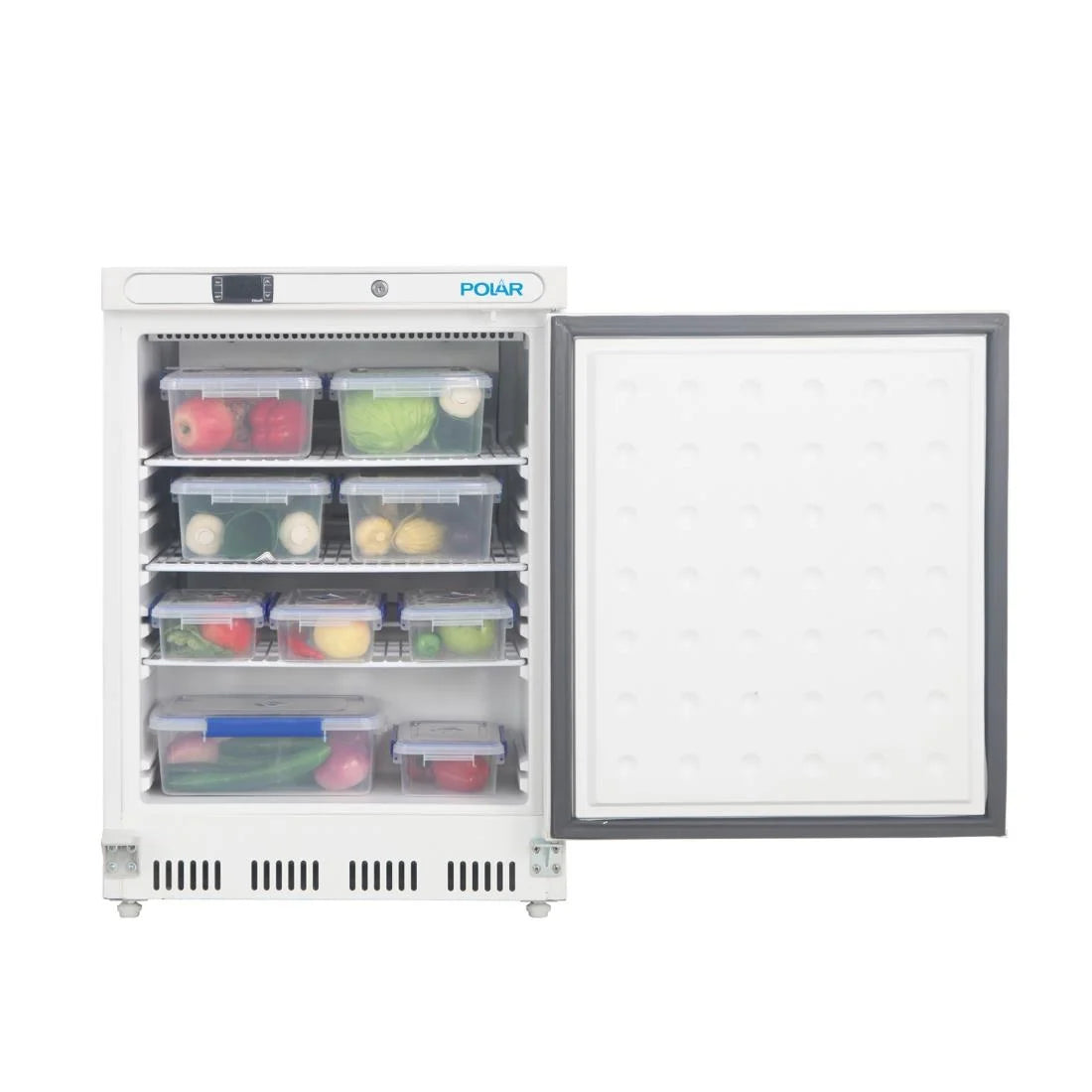 Réfrigérateur en inox Polar 150L