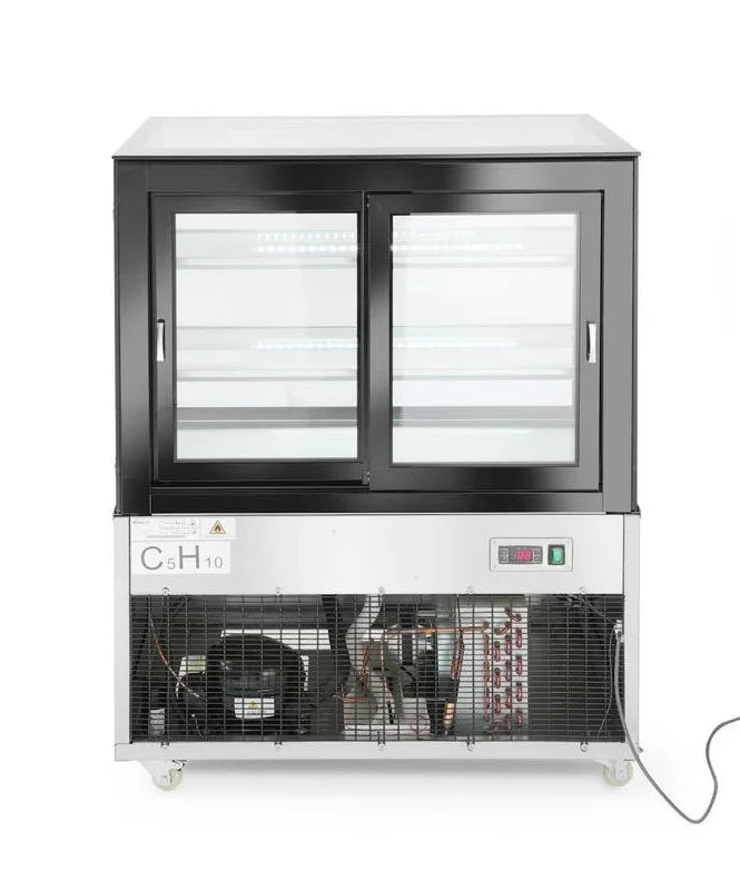 Vitrine réfrigérée avec 2 étagères 300 l
