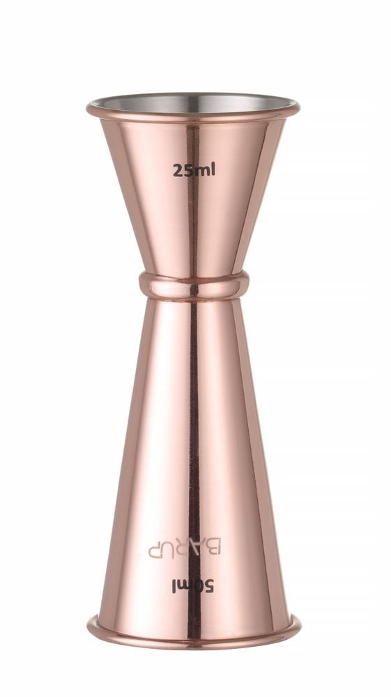 Doseur 25/50 ml, Bar up, Cuivre, ø43x(H)110mm