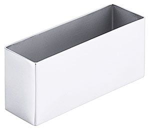 Moule à mousse, rectangulaire, 10 x 3 cm