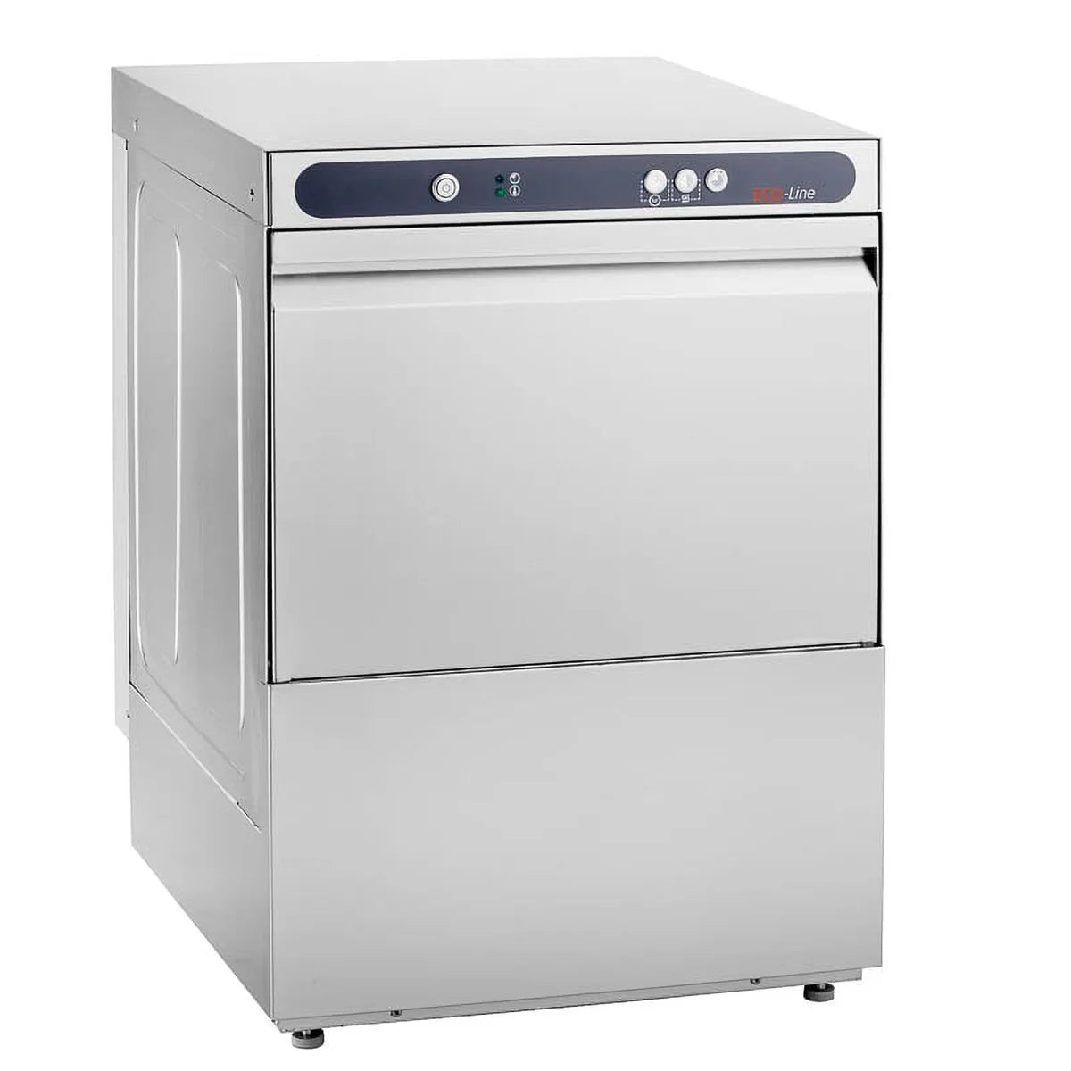 Lave-vaisselle ECO panier 50x50 cm, avec doseur de détergent & de produit de rinçage, avec pompe de vidange & adoucisseur, Fabriqué en Europe, 400 V