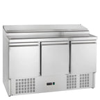 Station réfrigérée de préparation ECO 1365 pour 7 bacs GN 1/3