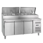 Station à ingrédients ECO 3000 pour 8 x GN 1/3