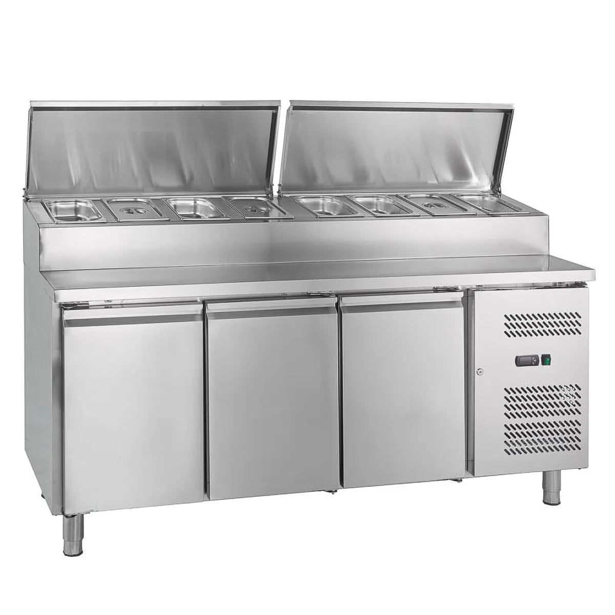 Station à ingrédients ECO 3000 pour 8 x GN 1/3