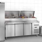 Station à ingrédients ECO 3000 pour 8 x GN 1/3