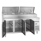 Station à ingrédients ECO 3000 pour 8 x GN 1/3