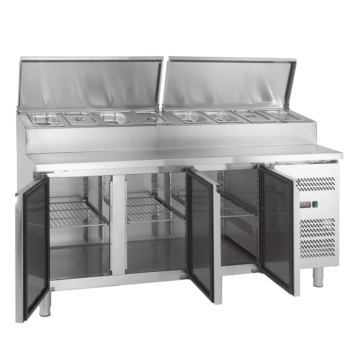 Station à ingrédients ECO 3000 pour 8 x GN 1/3