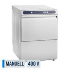 Lave-vaisselle ECO panier 50x50 cm, avec doseur de détergent & de produit de rinçage, avec pompe de vidange & adoucisseur, Fabriqué en Europe, 400 V