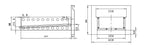 Table réfrigérée ECO 1/4 - GN 1/1