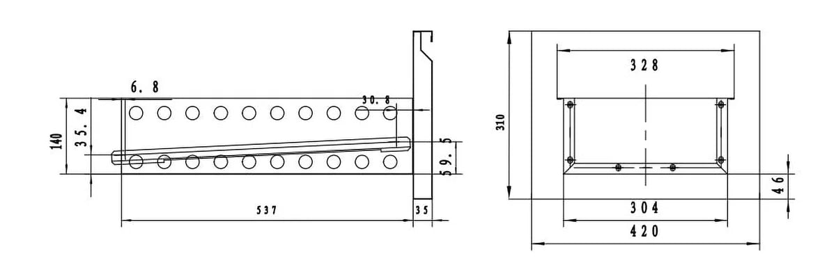 Table réfrigérée ECO 1/4 - GN 1/1