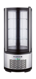 Vitrine réfrigérée à pâtisseries FORCAR ARC100B 100 litres, éclairage LED