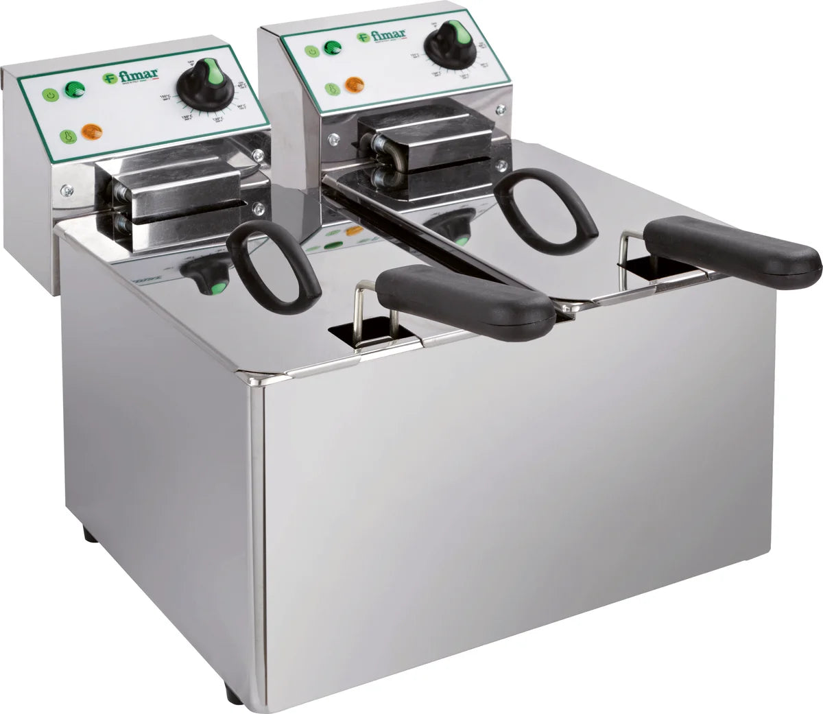 FIMAR Friteuse double FR44N - 4 + 4 L