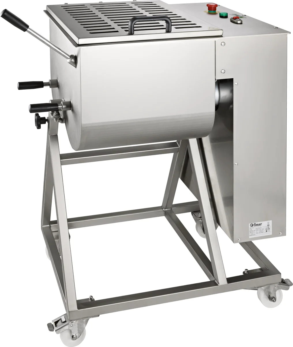 Pétrin à viande FIMAR 50C2PN 40-50 kg 400 V sur roulettes