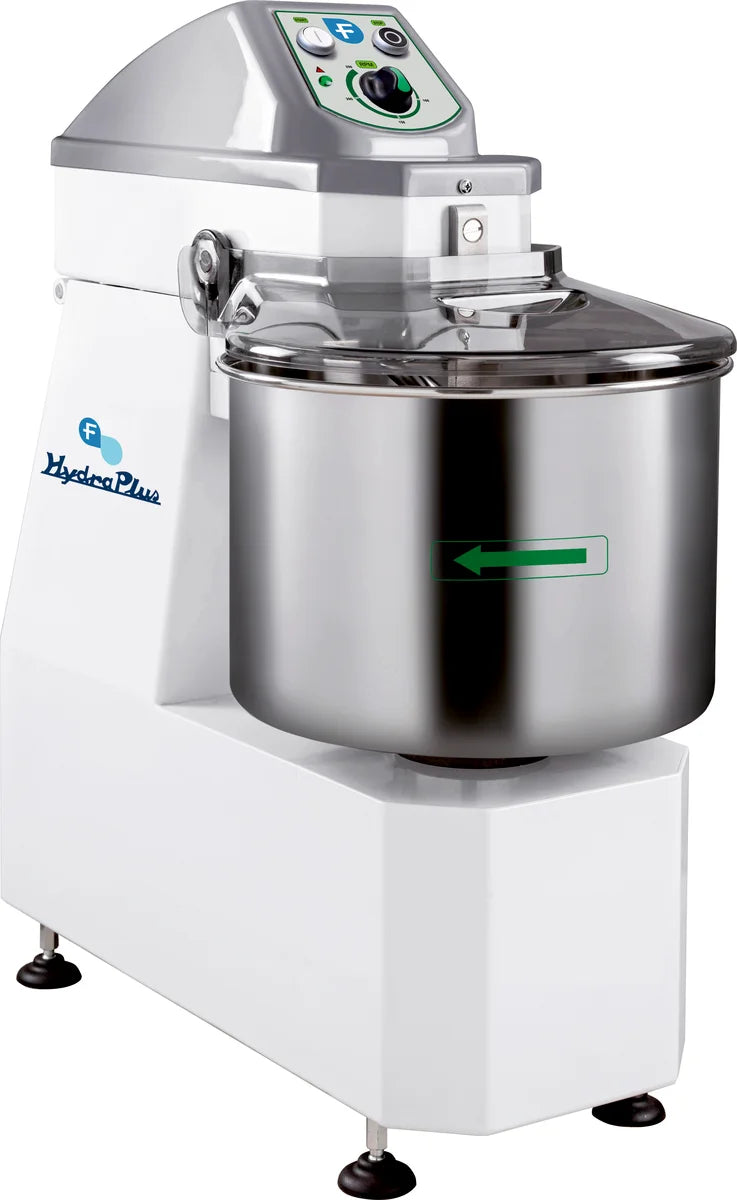 Pétrin spiral FIMAR HYD18SBM 18 kg pour forte hydratation, tête fixe
