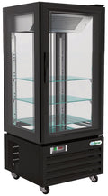 Vitrine congélateur sur pied FORCAR LDC65B 280 Litres, éclairage LED, noir