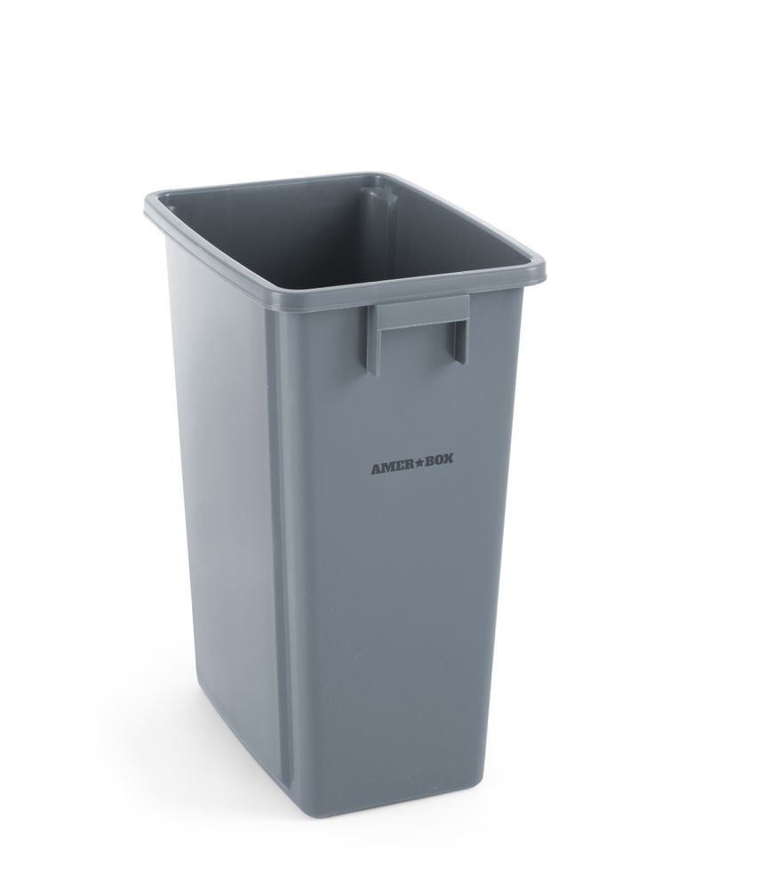 Poubelle étroite, AmerBox, 60L, 455x315x(H)580mm