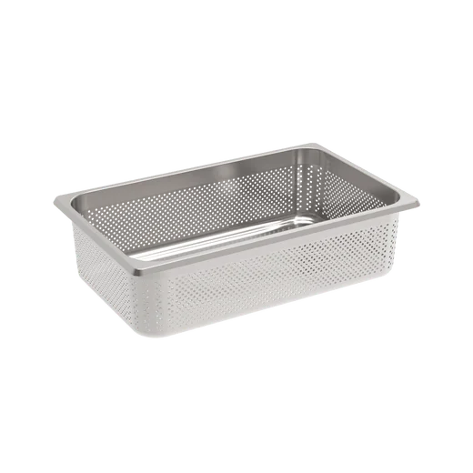 Bac GN Rieber en acier inox GN 1/1 144 mm perforé - 18,4 L