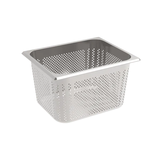 Bac GN Rieber en acier inox GN 1/2 194 mm perforé - 10,9 L