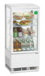 Bartscher Mini vitrine réfrigérée 78 L, blanche