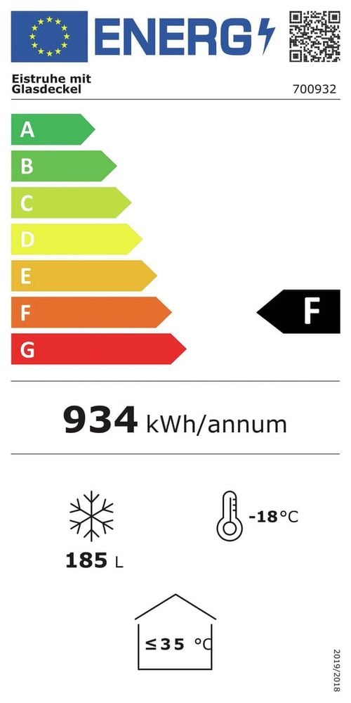 Congélateur coffre 300L