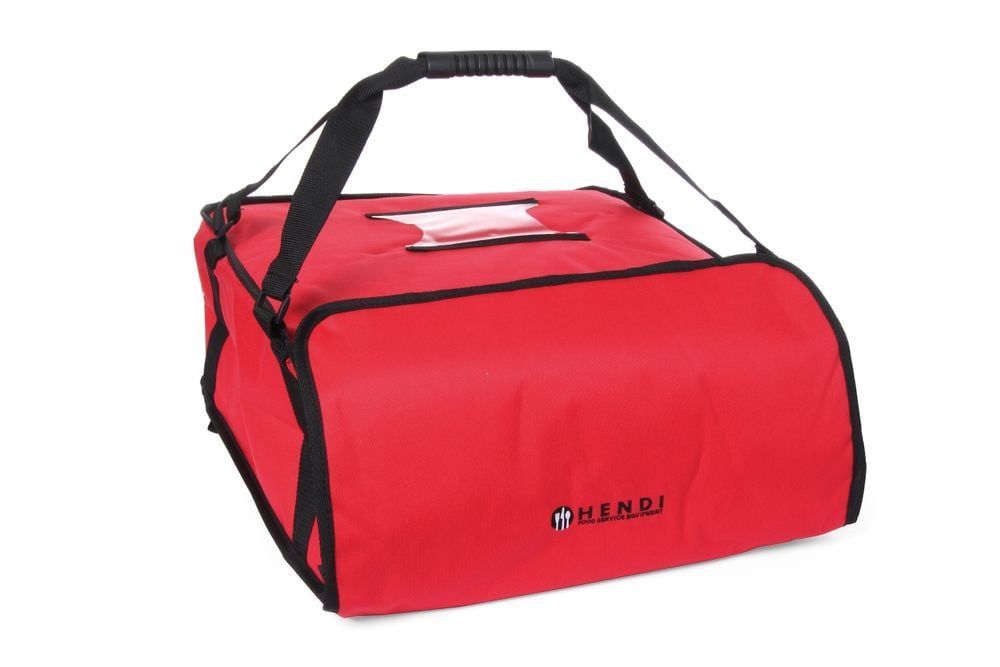 Sac à transport pizza 45 cm, HENDI, 4 boîtes, 470x470x(H)210mm
