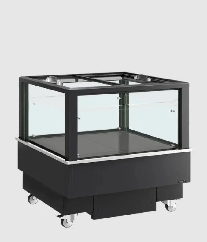 Îlot réfrigéré / îlot de congélation à impulsion Tefcold EIB-D1010-B1 1012 mm, LED, noir