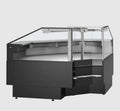Tefcold comptoir réfrigéré de service SOCA90INTB élément d’angle 90° 1120 mm, LED, noir