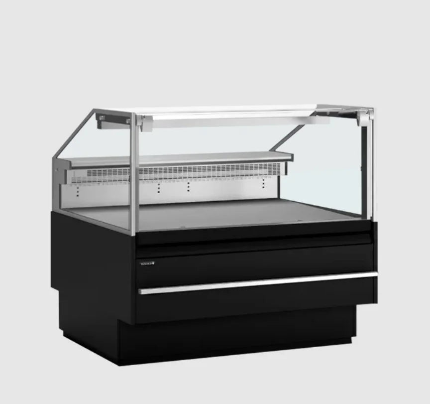 Tefcold comptoir réfrigéré de service SOCA12590B 1298 mm, LED, noir