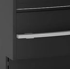 Tefcold comptoir réfrigéré de service SOCA45EXTB élément d’angle 45° 1120 mm, LED, noir