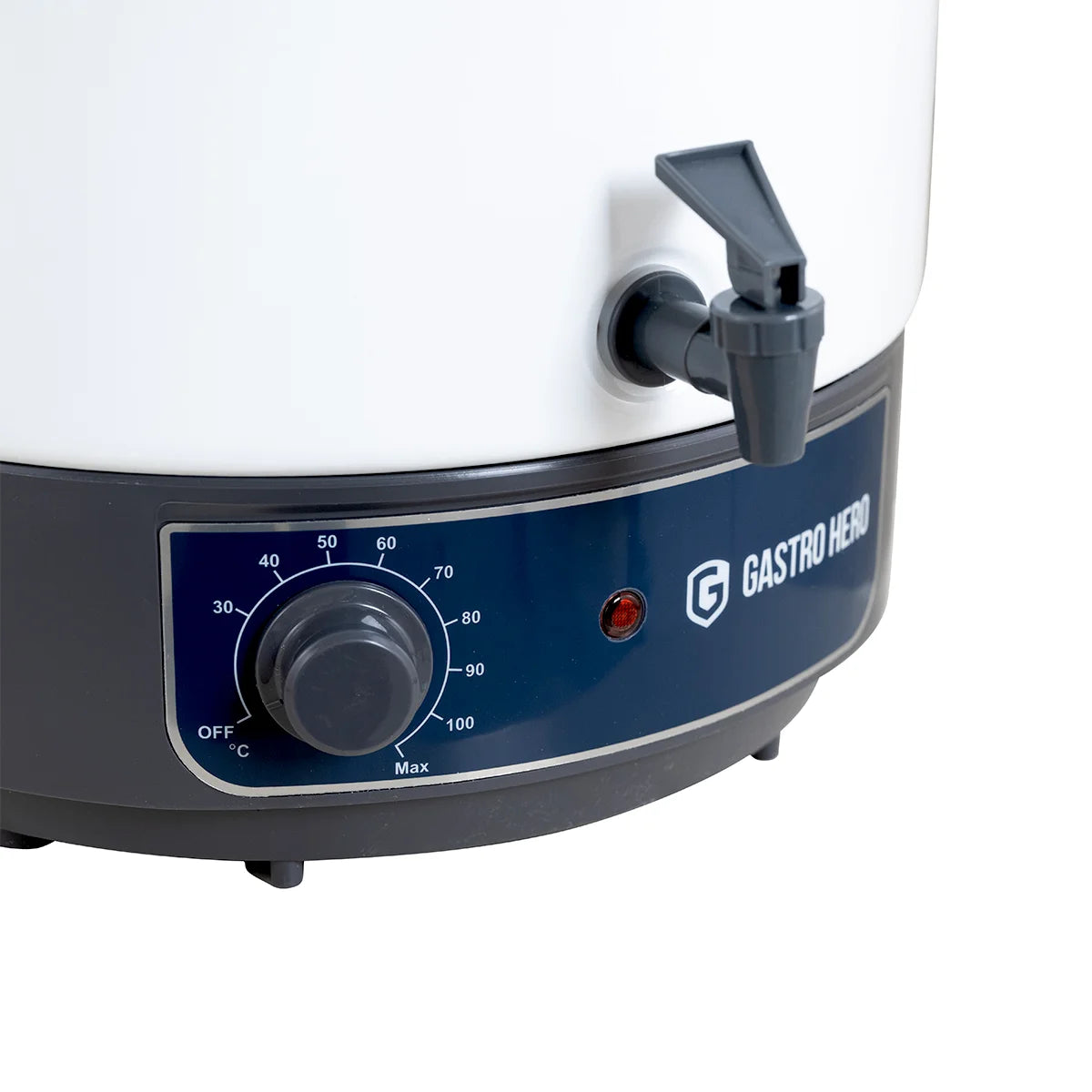 Marmite à vin chaud / marmite de stérilisation ECO 23 litres, 1800 W, avec robinet