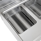 Friteuse à gaz Série 600 - 60/60 - 8+8 Litres - appareil de table - 14,8 kW