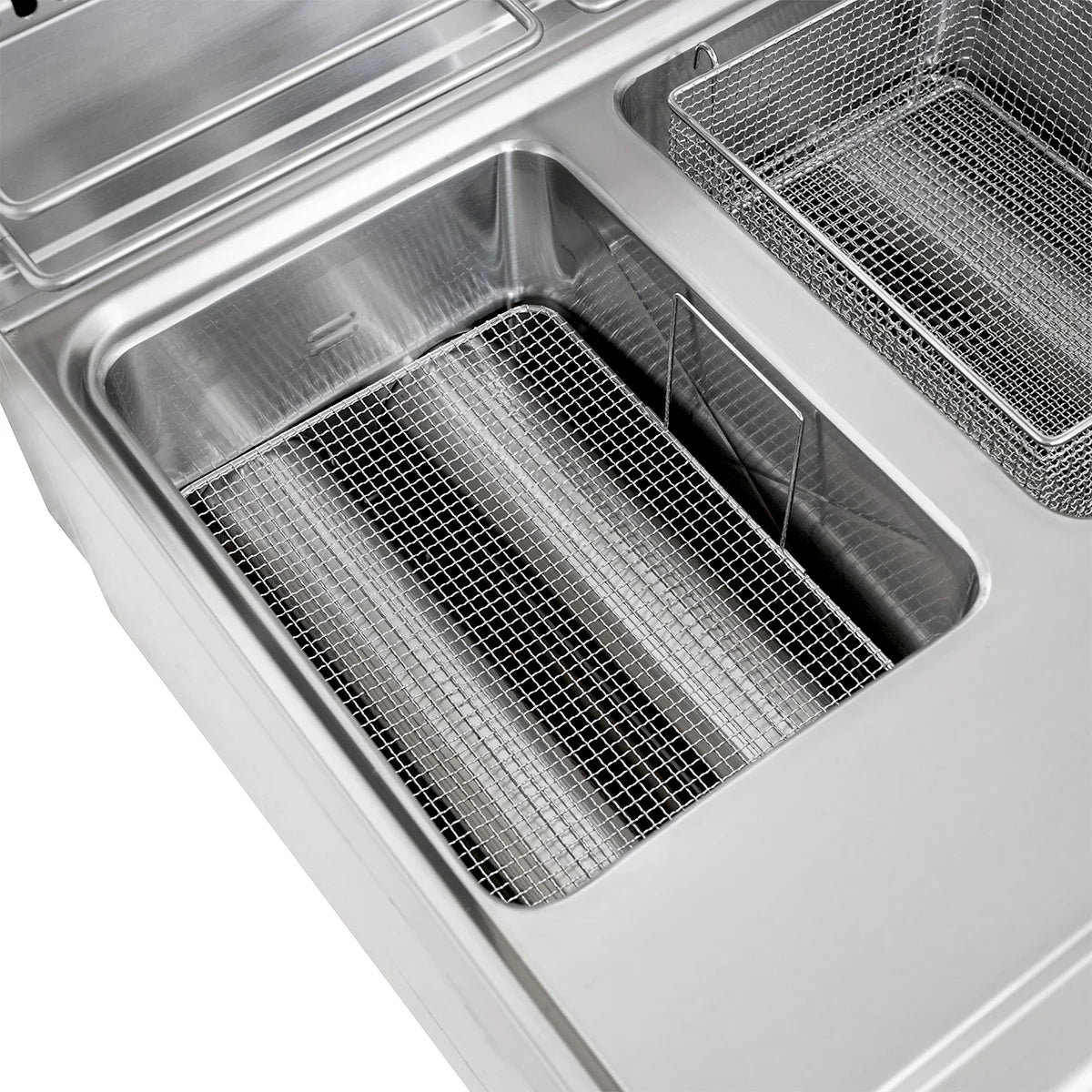 Friteuse à gaz Série 600 - 60/60 - 8+8 Litres - appareil de table - 14,8 kW