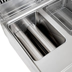 Friteuse à gaz Série 600 - 60/60 - 8+8 Litres - appareil de table - 14,8 kW