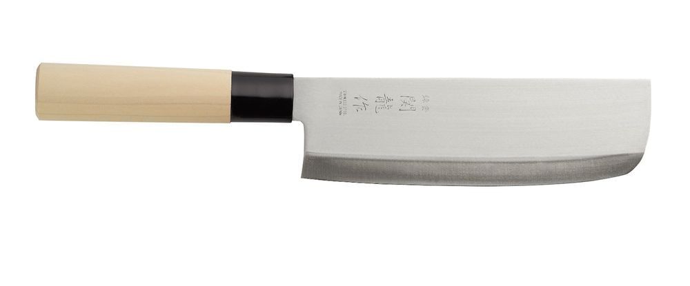 Couteau japonais Nakiri, HENDI, Noir, (L)290mm