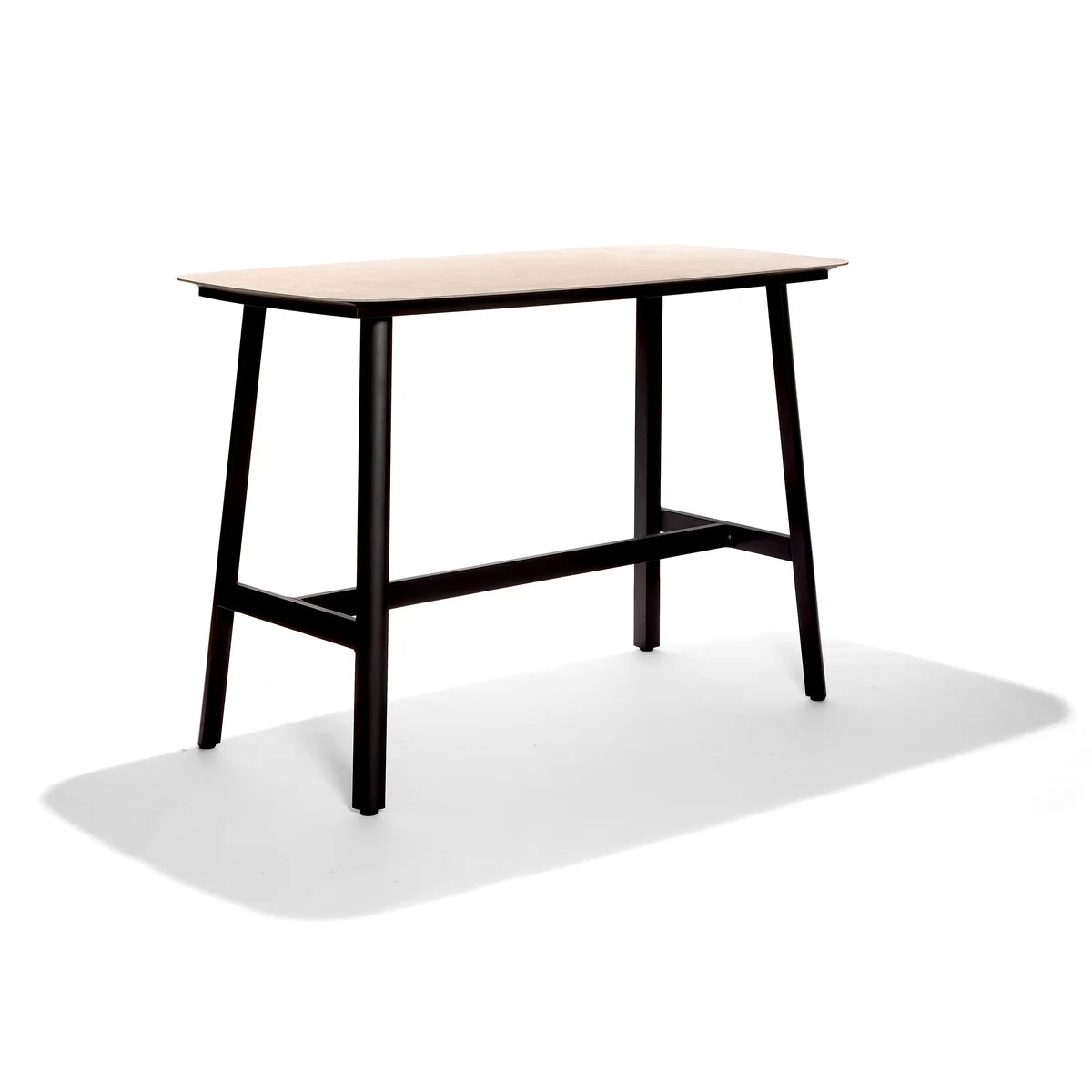 Table de bar barths Belfort 160 x 80 cm - anthracite