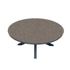 Table de restauration extensible barths Fellow 145/200 x 145 cm - Anthracite