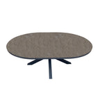 Table de restauration extensible barths Fellow 145/200 x 145 cm - Anthracite