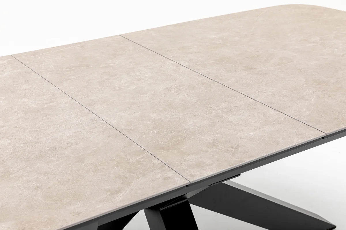 Table de restauration extensible barths Torino 180/220 x 100 cm - Anthracite